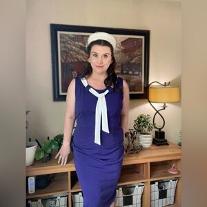 Purple 1960’s Pinup Cocktail Dress! 💜